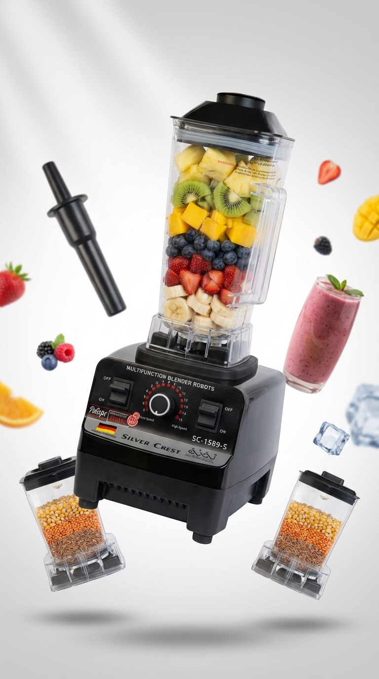 خلاط متعدد الوظائف - صورة الاستخدام